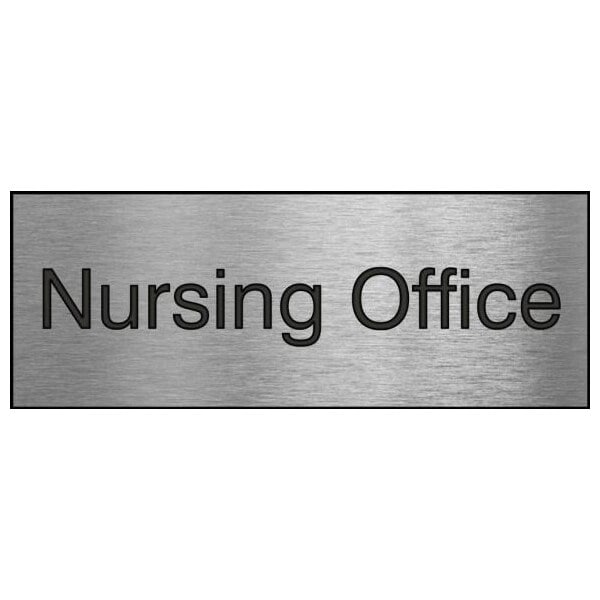 Accuform 8 in W x 3 in H, Engraved Plastic PSG909SL - main